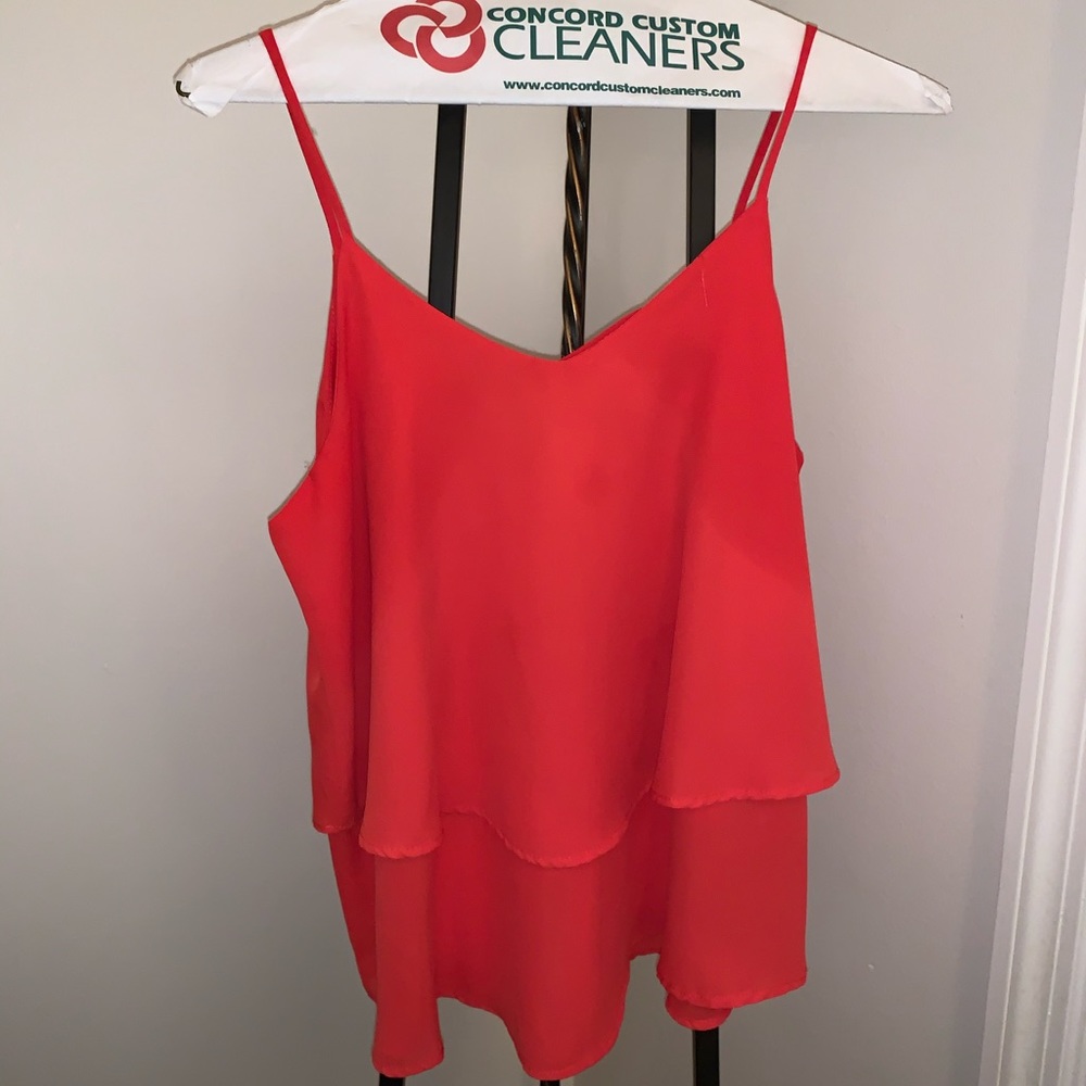 Orange Tank Top